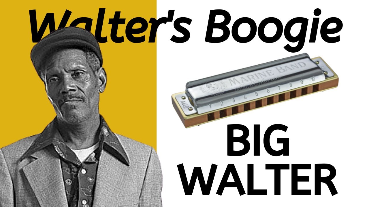 Урок игры на губной гармошке Big Walter's Boogie (Big Walter Horton)