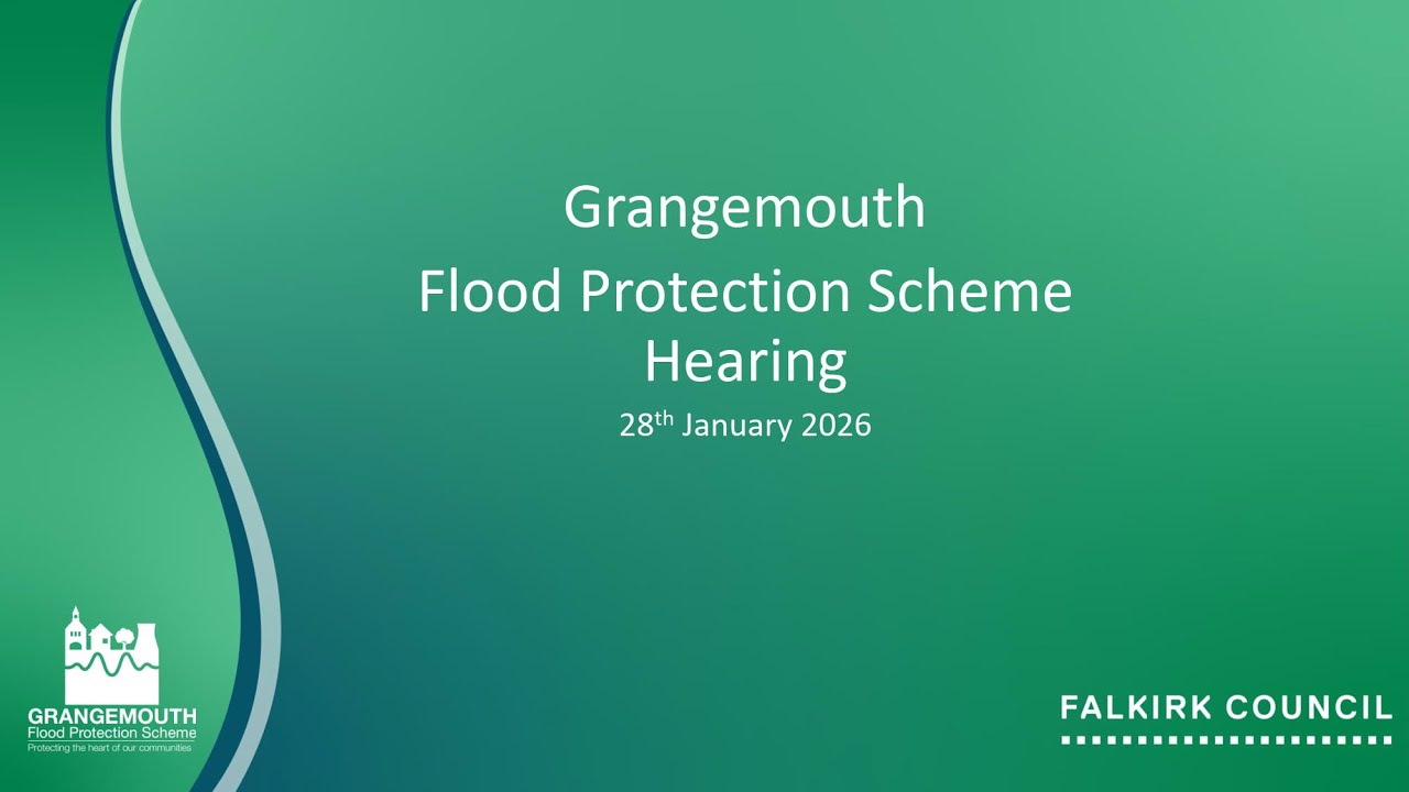 Grangemouth Flood Protection Scheme Hearing - Afternoon Session