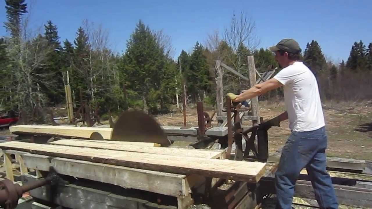 Old sawmill in Scotsburn Nova Scotia