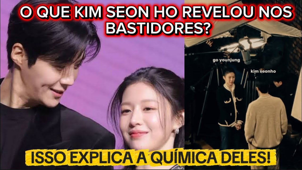 KIM SEON HO REVELA BASTIDORES COM GO YOON JUNG E A INTERNET SURTA