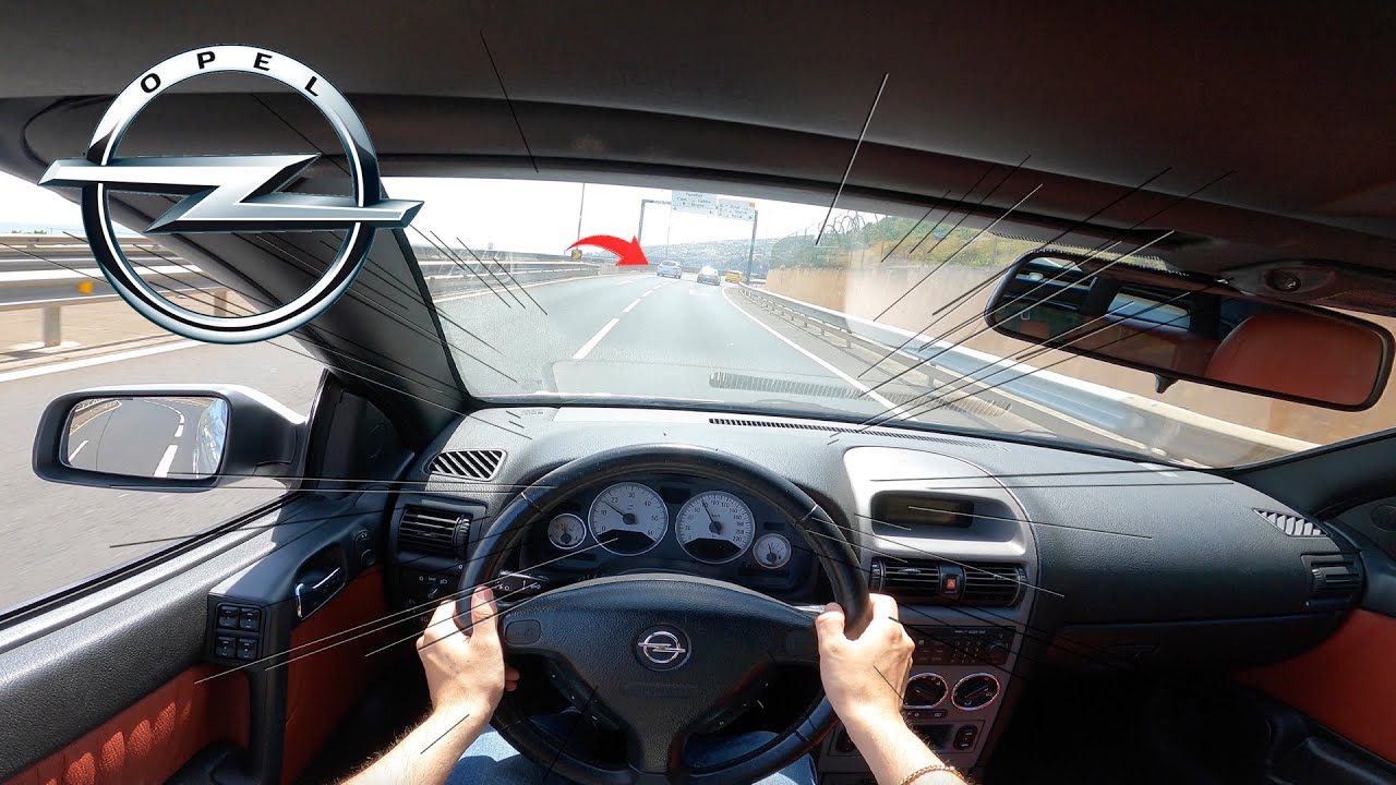 2003 Opel Astra G Cabrio 2.2 DTi SPEED DRIVE ON MADEIRA ISLAND PORTUGAL
