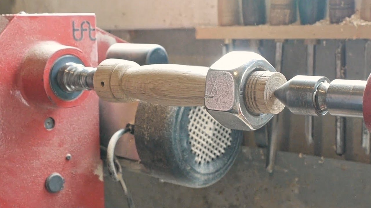 Woodturning A Simple Carving / Workshop Mallet