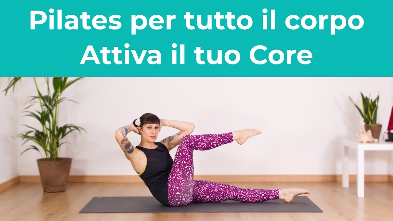 Pilates Total Body - Attiva il tuo Core - Core Workout per la Postura - 20 Minuti | Pilates a casa