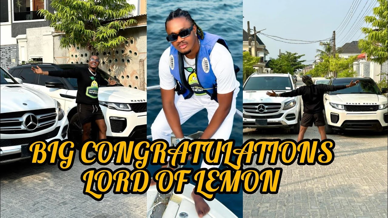 Big congratulations to lord of lemon on the arrival of his two new car which he bought as his valent