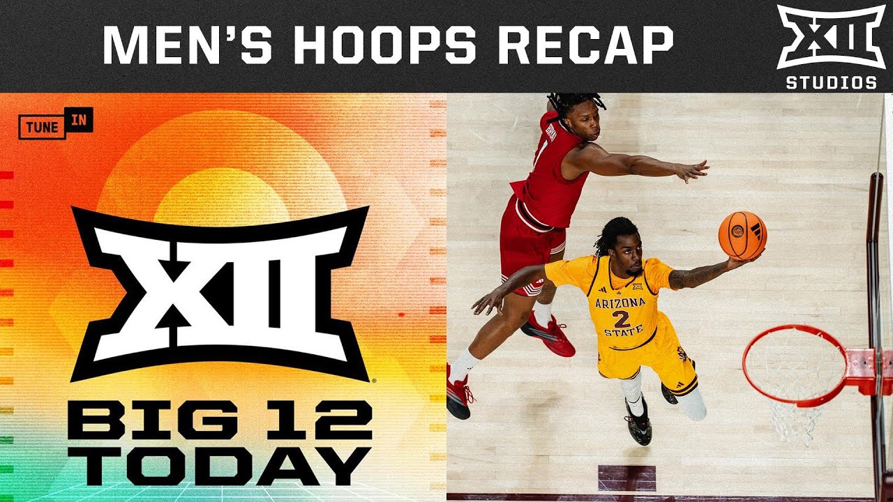Big 12 Men's Basketball Recap ft. Arizona State vs. Texas Tech REACTION | Big 12 Today (Feb. 18)