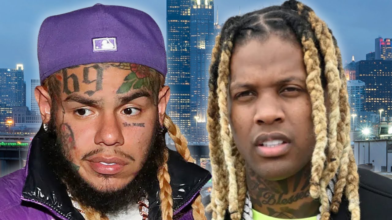 6ix9ine клоуны Lil Durk без остановки в течение часа 😳
