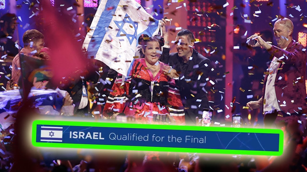 every time ISRAEL qualified for the eurovision final