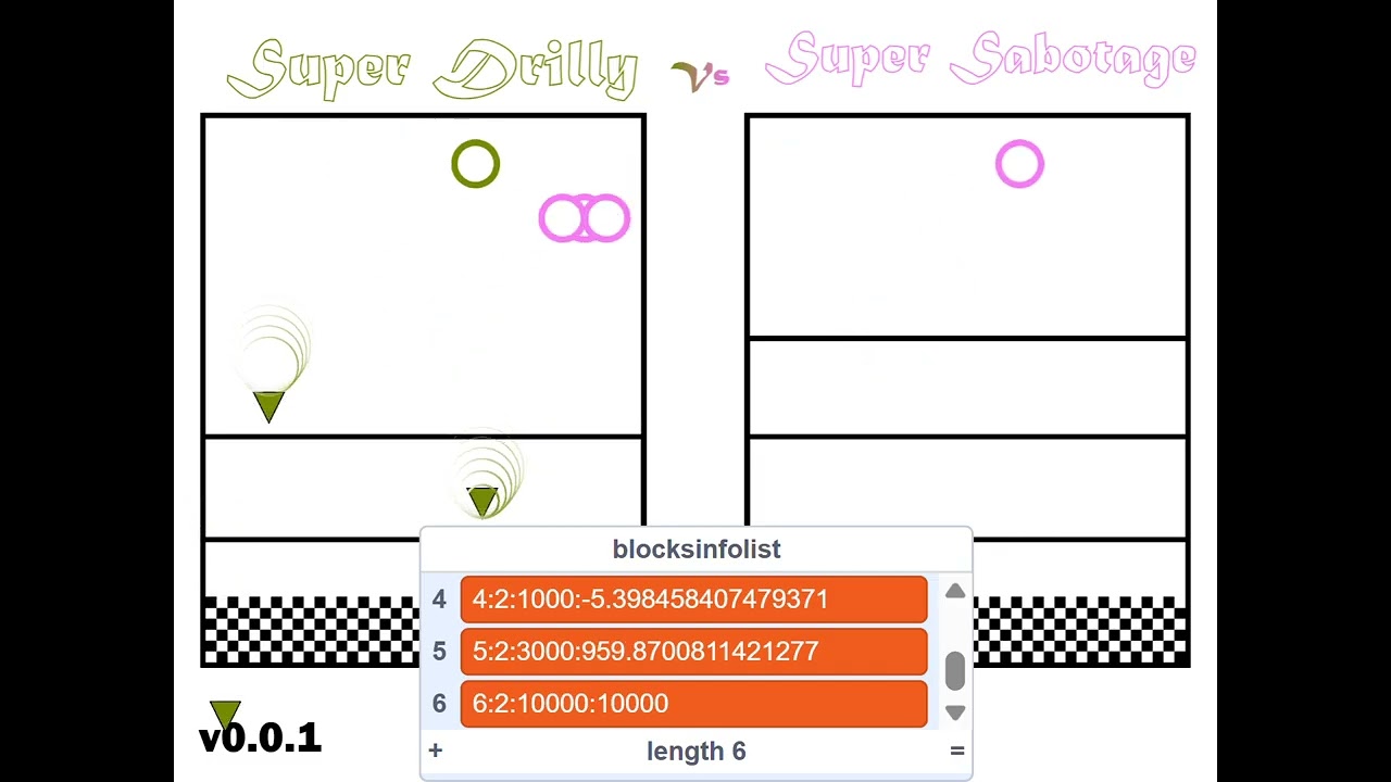 Super Drilly vs Super Sabotage