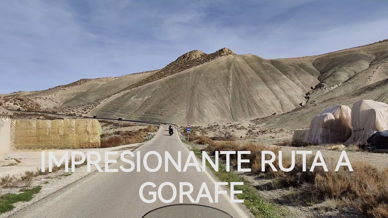IMPRESIONANTE RUTA EN MOTO POR GRANADA