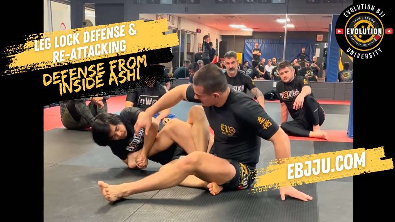 Defending and Attacking Leg Locks Are A Key Part Of A Jiu Jitsu Game