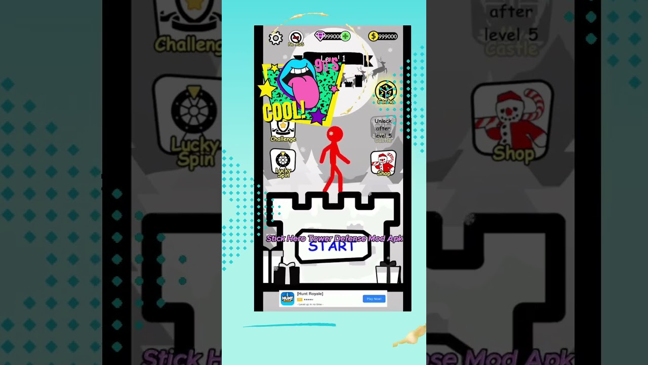 Stick Hero Tower Defense Mod Apk   Install the hacked version for free