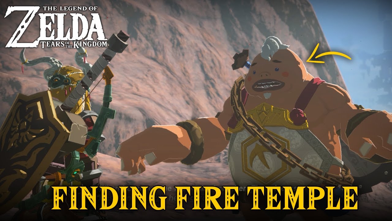 Finding Fire Temple With Yonobo | The Legend of Zelda: Tears of the Kingdom