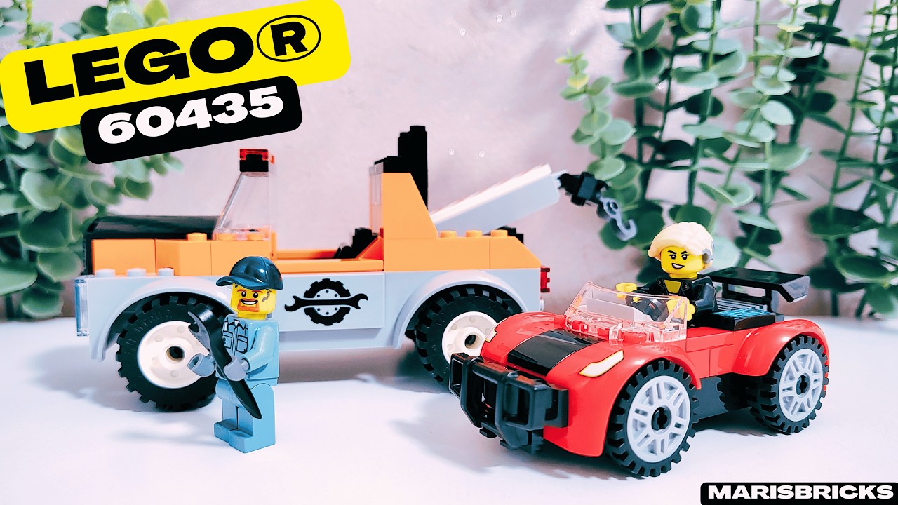 LEGO City Tow Truck and Sports Car Repair 60435