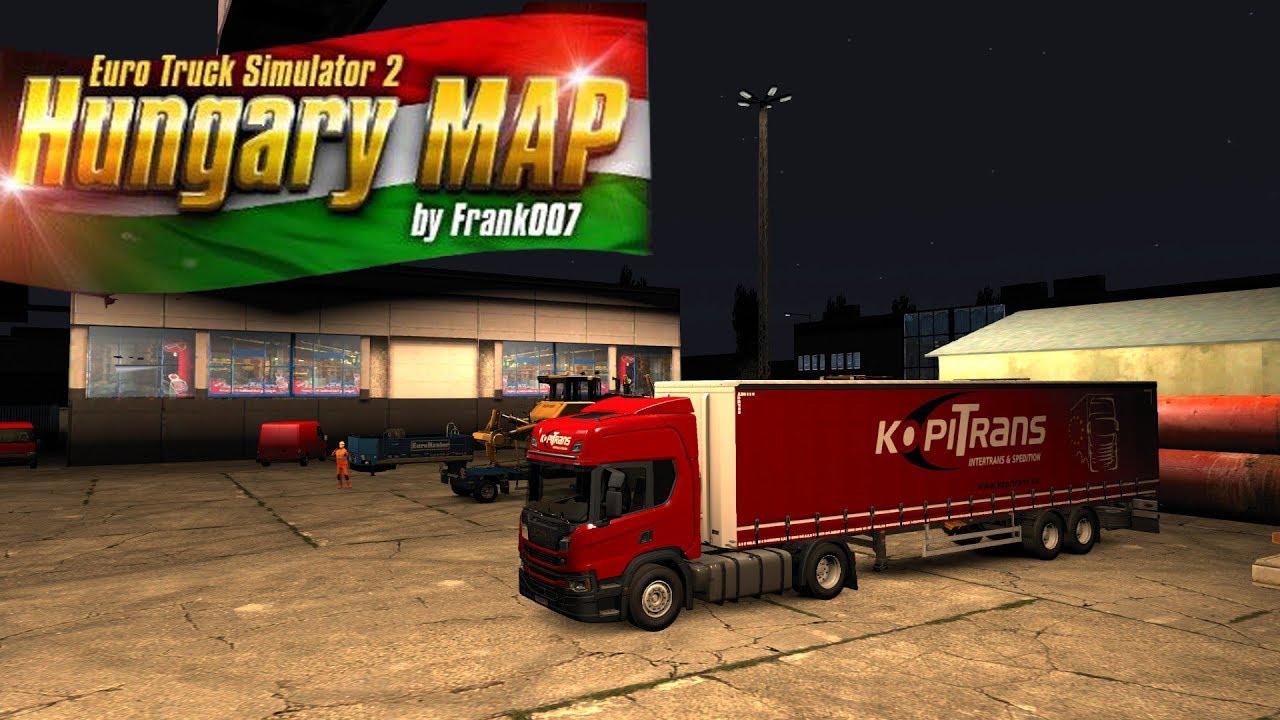 ETS 2 (1.35) Hungary MAP / Венгрия / Scania NGS P Cab / (#2)