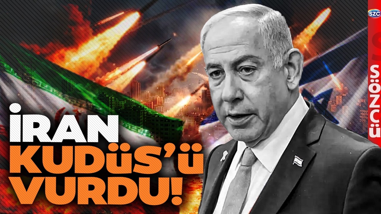 İran Kudüs'ü Vurdu! İsrail'e Ağır Darbe! Kıyamet Gibi Görüntüler!