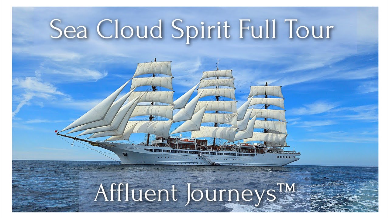 Sea Cloud Spirit Full Tour | World's Best Modern Windjammer