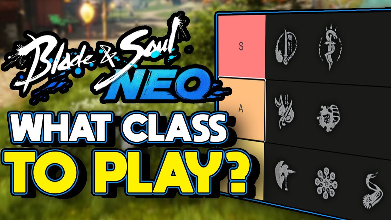 Blade and Soul NEO Class TIERLIST | ULTIMATE Class Analysis: Обзор ВСЕХ игровых классов