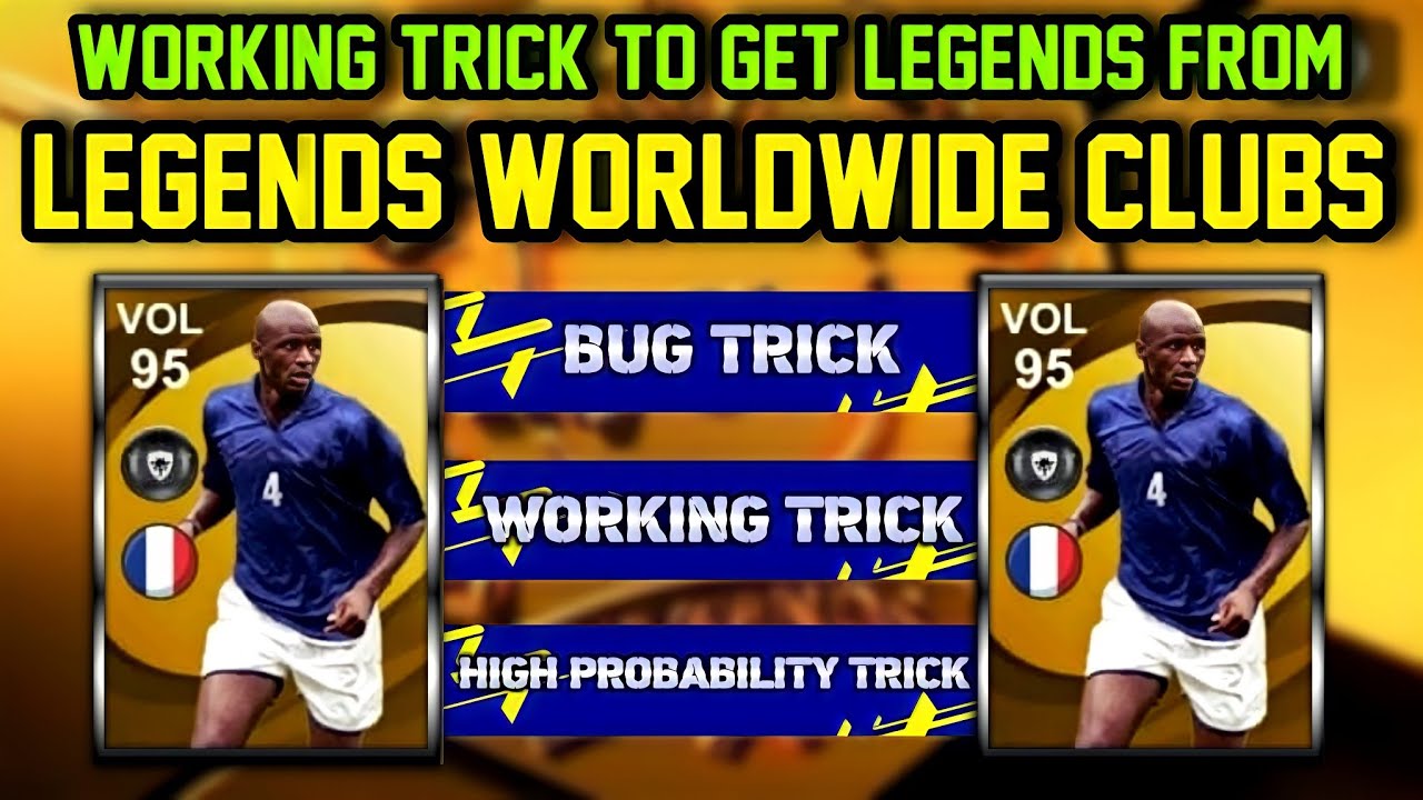 WORKING TRICK TO GET LEGENDS FROM LEGENDS WORLDWIDE PACK||BUG TRICK||PES 21