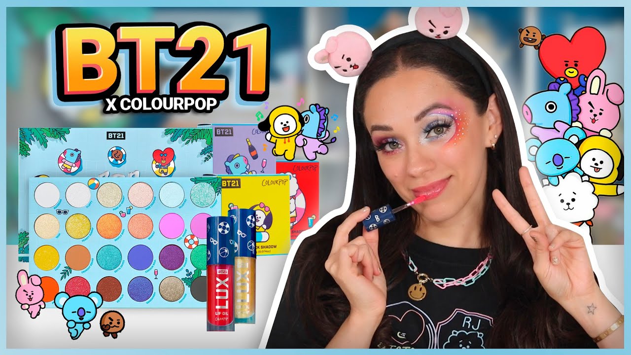 BT21 x COLOURPOP: BTS ARMY, ESTÁN LISTOS PARA ESTA COLECCIÓN DE MAQUILLAJE?