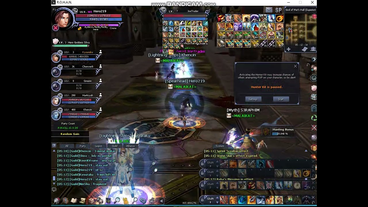 Rohan Eternal Vengeance- Hero219 F2P POWER! vs NEW ERA