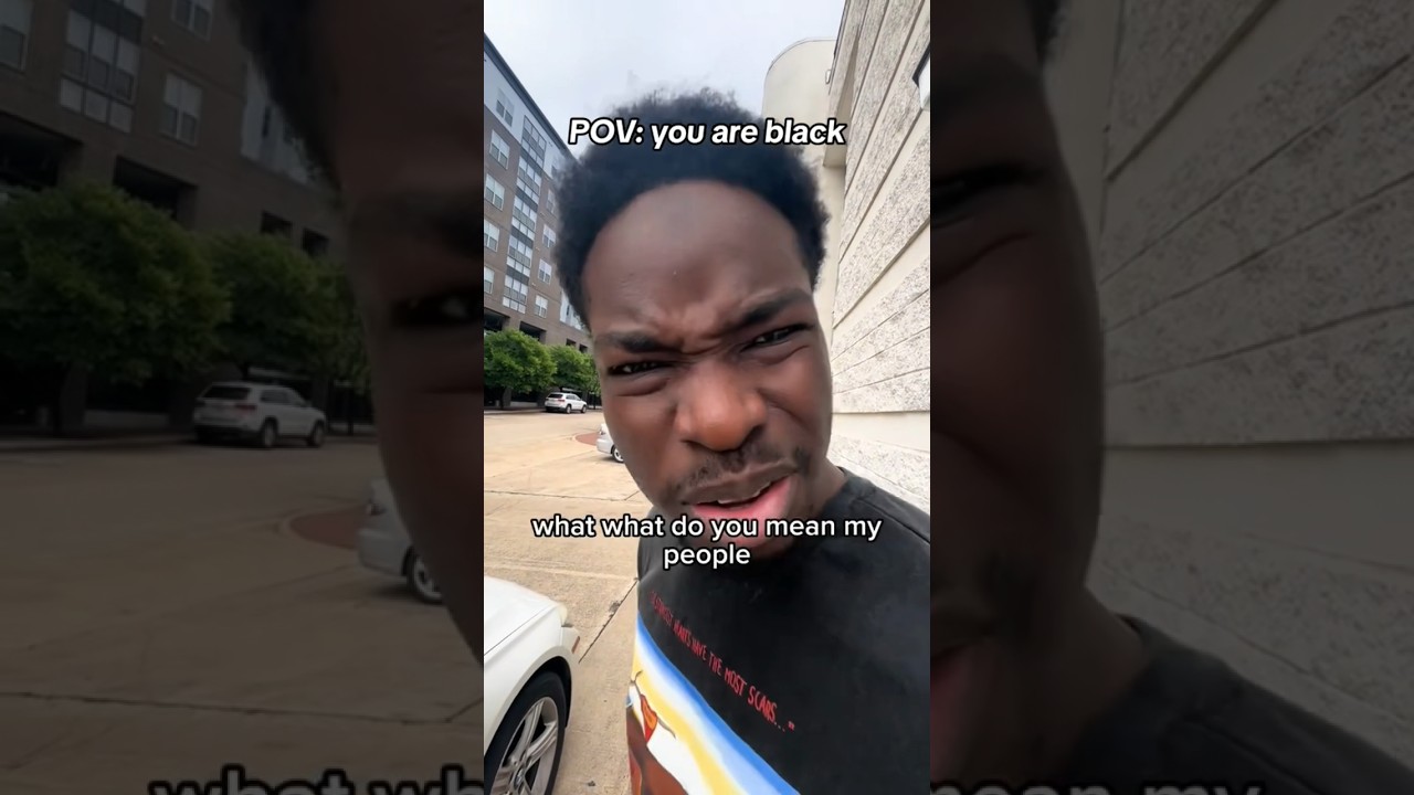 Это потому что я черный? 💀 #смешно #комедия #узнаваемый