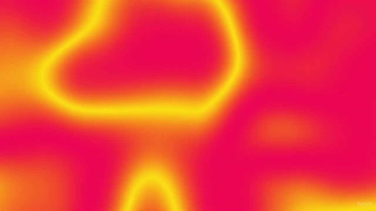 3 Hour 4K UHD Fluid Gradient Animation with Vibrant Warm Hues | LED Mood Light