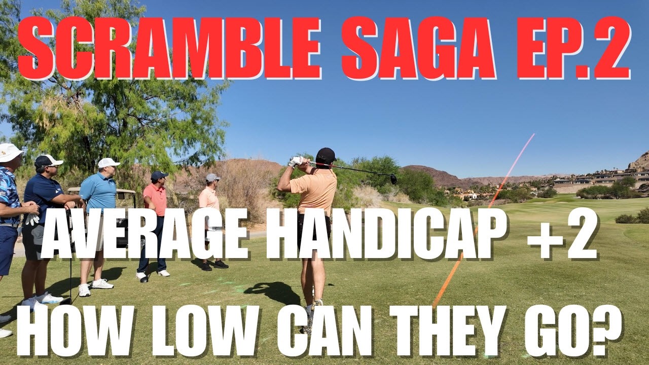 4 Elite Golfers. 1 Course. How Low Can They Go? Scramble Saga EP 2 - Reflection Bay Lake Las Vegas