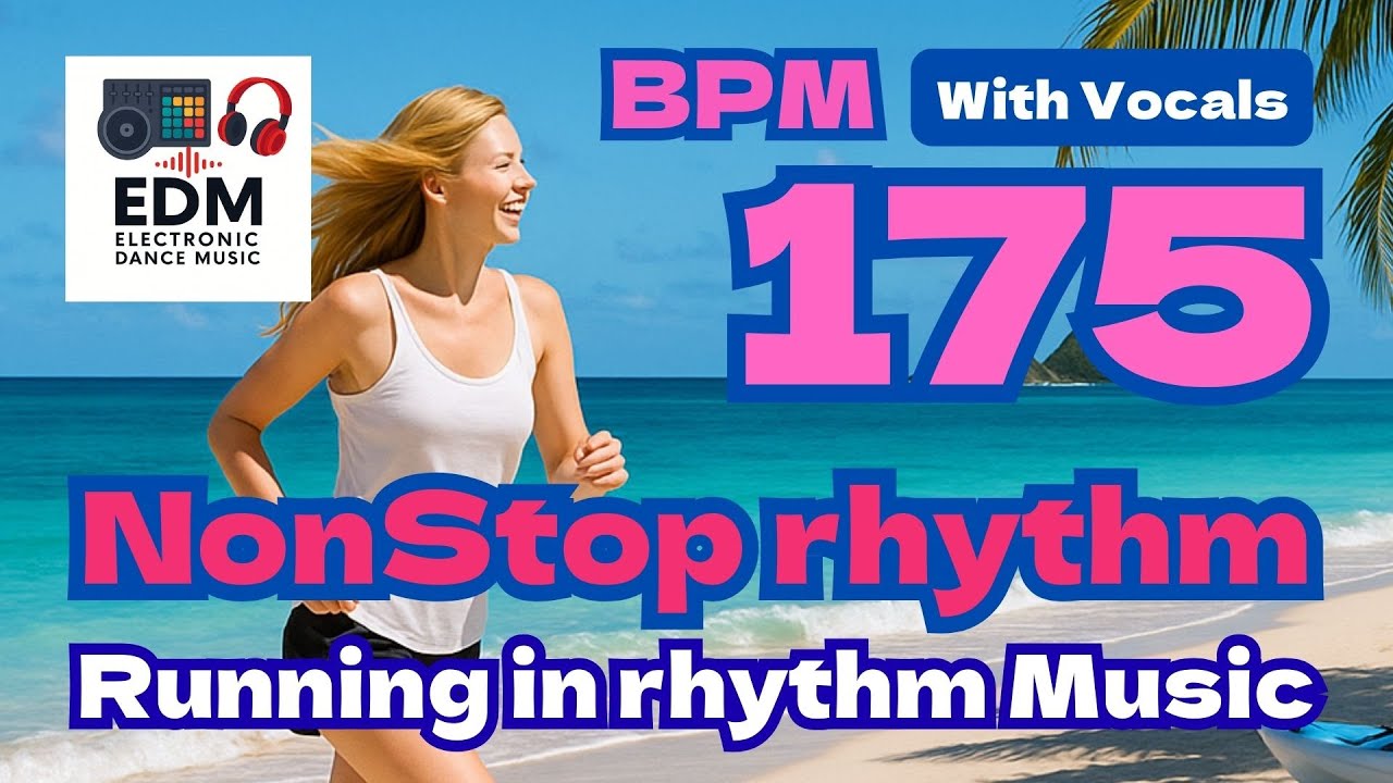 🪇 [175 BPM 175]RunningMusic Mix | jogging rhythm | daily running | smooth tempo |