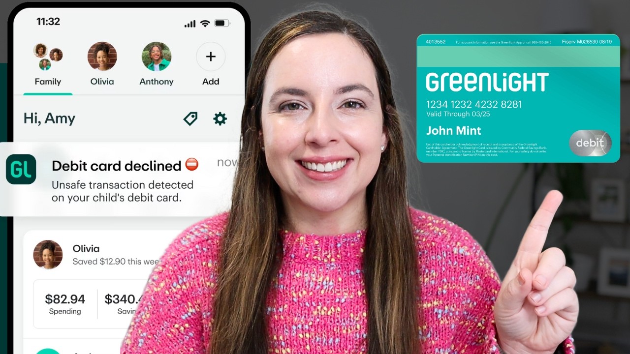Обзор детских дебетовых карт Greenlight