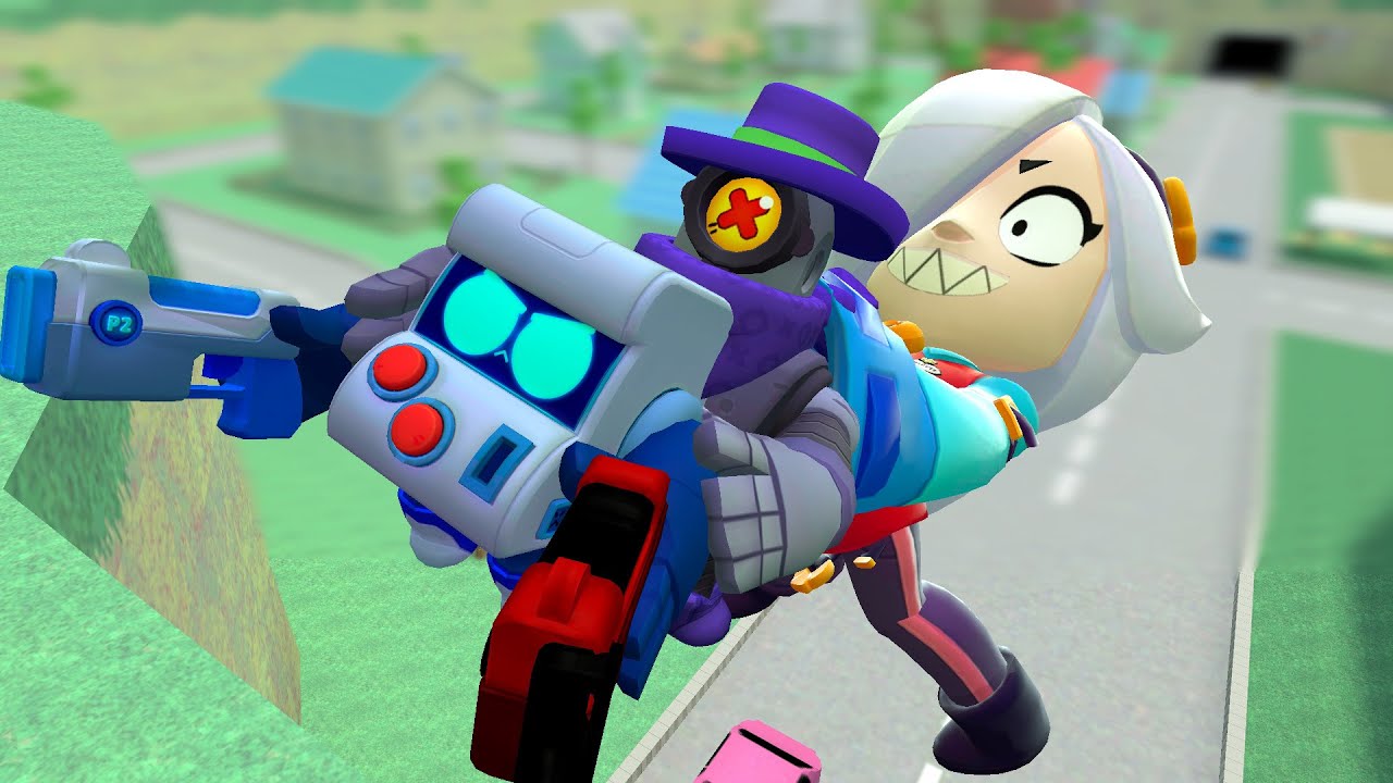 Brawl Stars ragdolls | 8-bit,Ricochet,Colette |