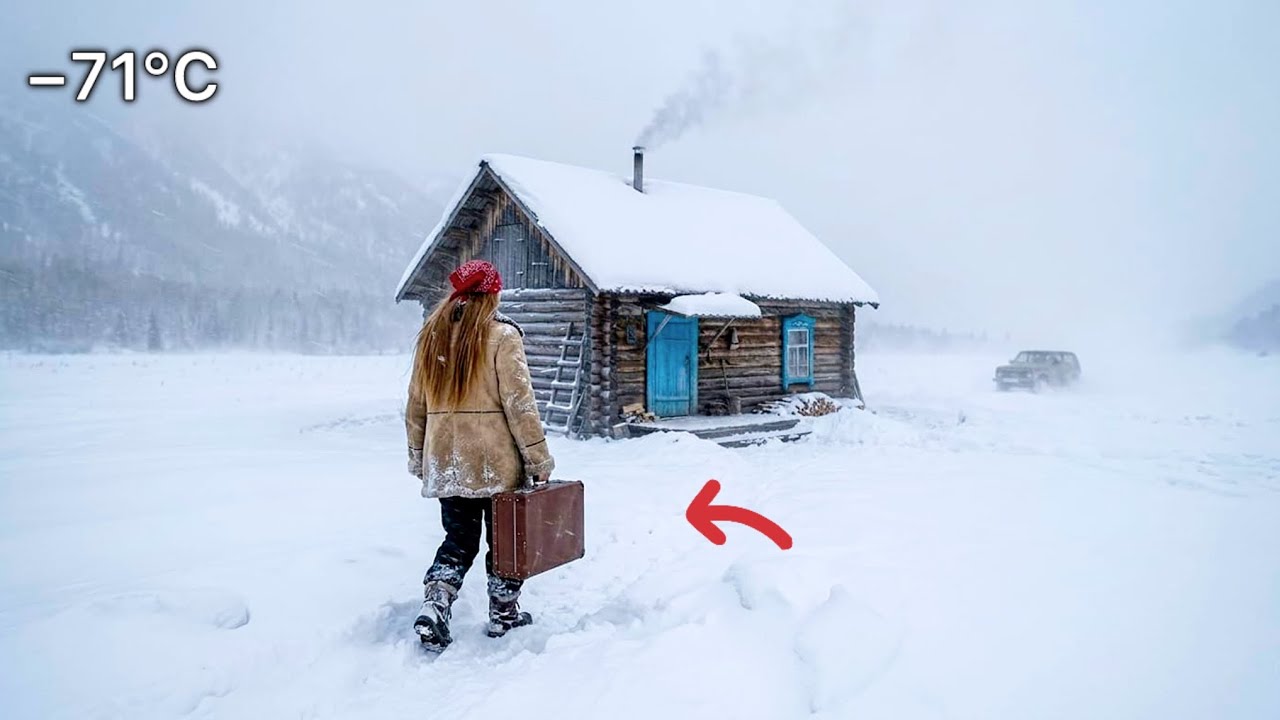 Her Boyfriend Left Her Alone in a −71°C Blizzard… Then Something Unexpected Appeared 
