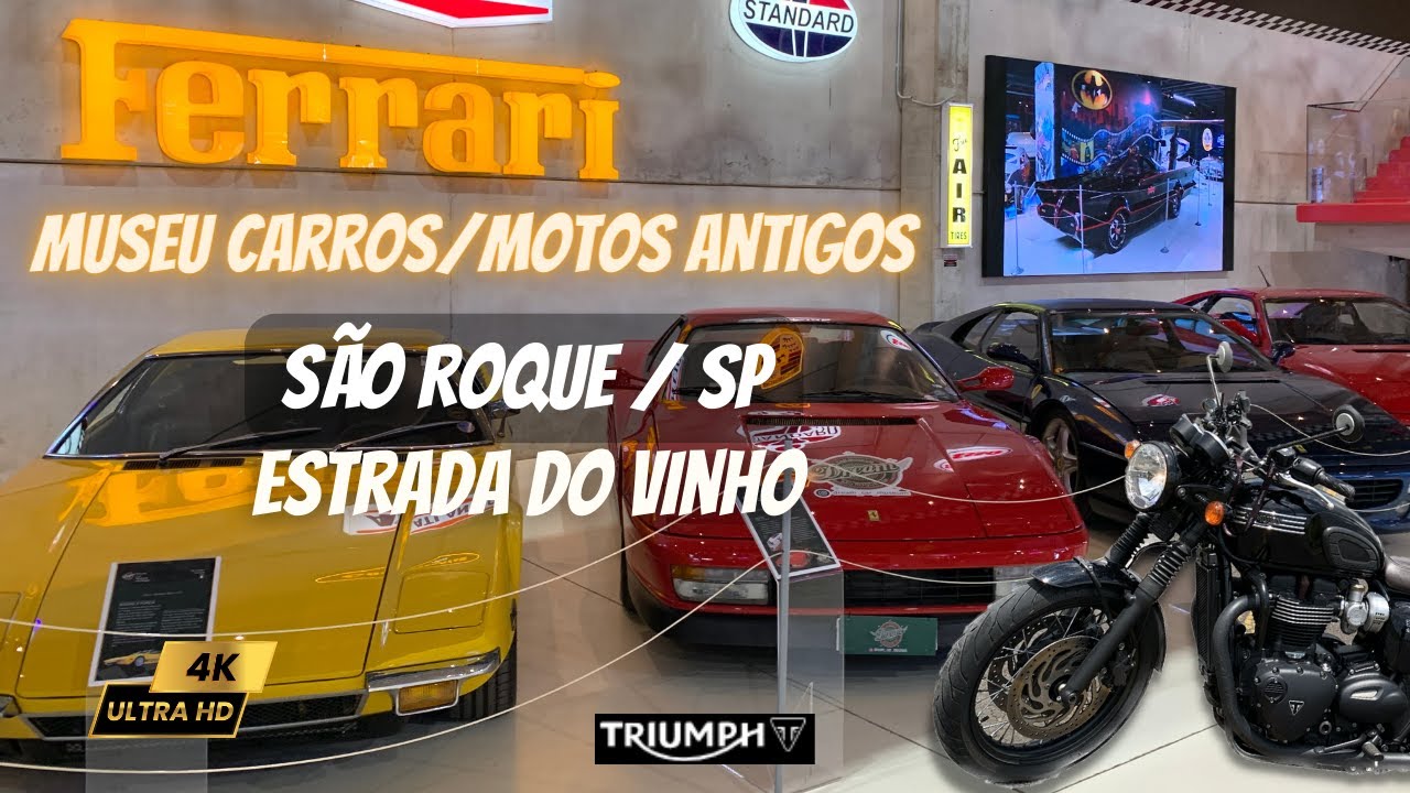 Ei...Vem ver este Museu de carros em São Roque/SP - Triump Bonneville 1200cc