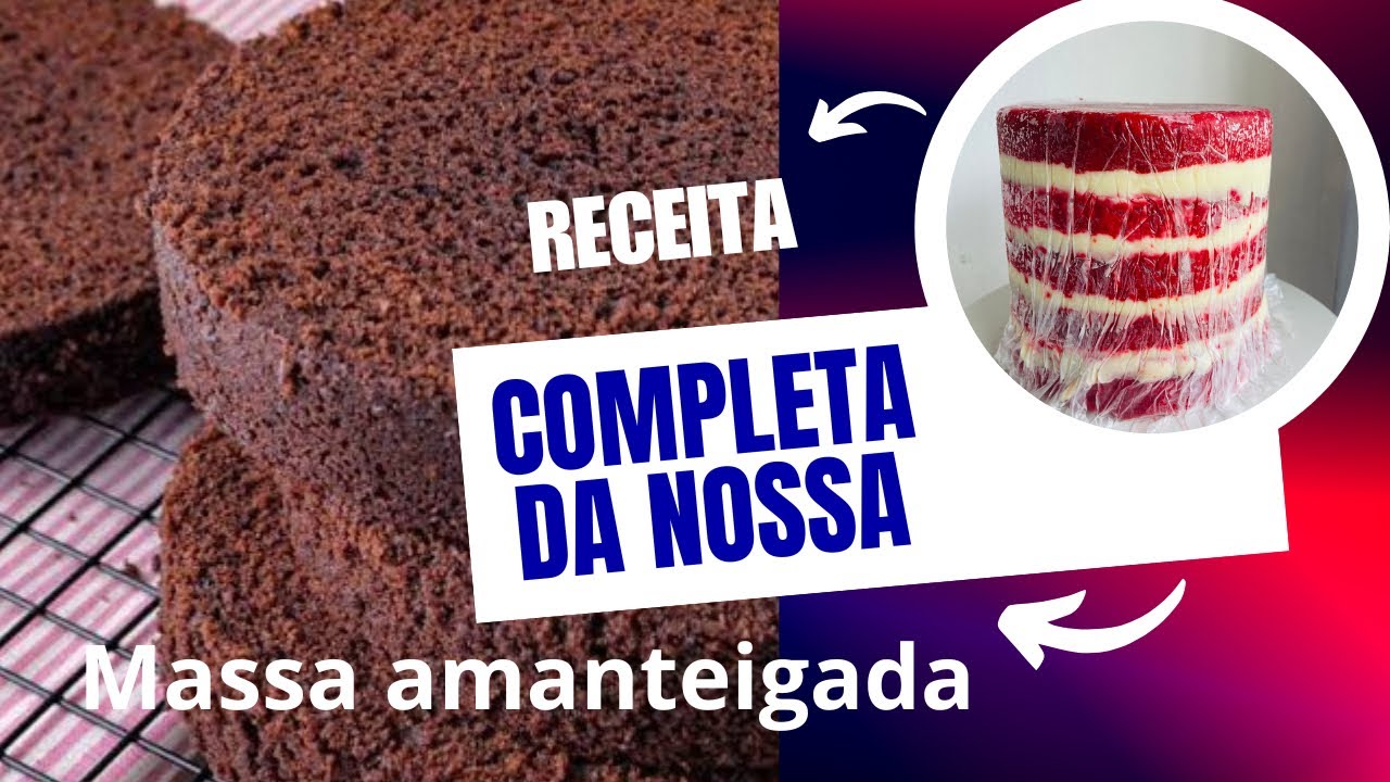 SEGREDO DA MINHA MASSA RED VELVET E CHOCOLATE | Fofinhas e estruturada💕