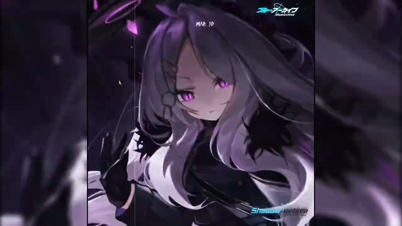 LUA NA PRAÇA ( Super Slowed ) - ` Blue Archive Edit X Sorasaki Hina x AMV Edit `