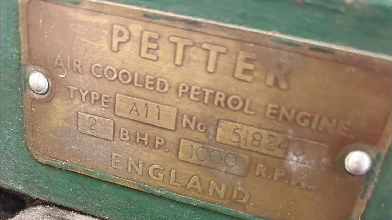 Petter A1 repair and renovation. First job the magneto