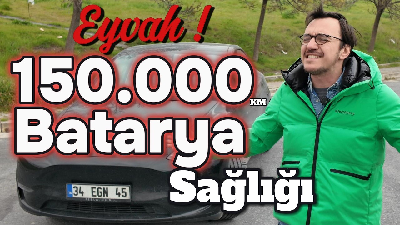 Tesla 150.000 KM Batarya Sağlığı Eyvah !