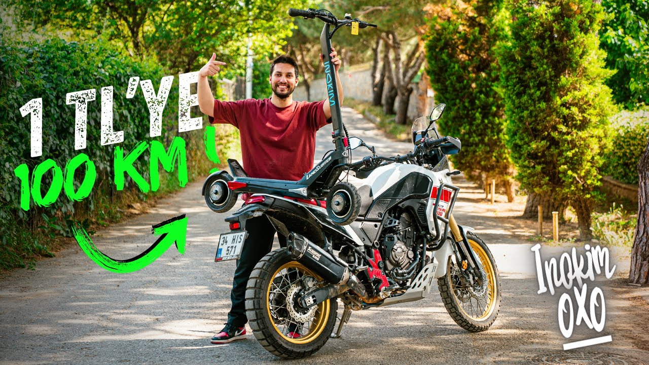 Bu Elektrikli SCOOTER'ın TURBO MODU Var! | Tasarım Ödüllü INOKIM OXO