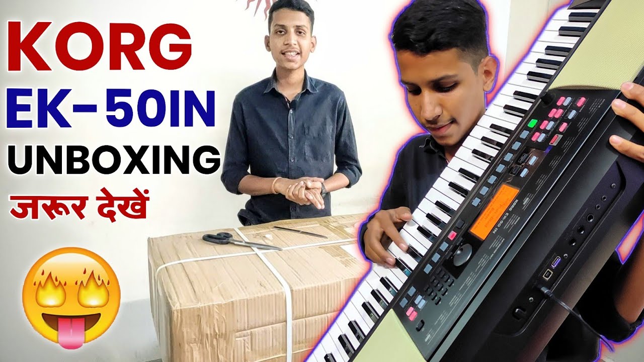 KORG EK-50 IN KEYBOARD - UNBOXING & REVIEW | INDIAN TONES & RHYTHM | @Siffkeyboard