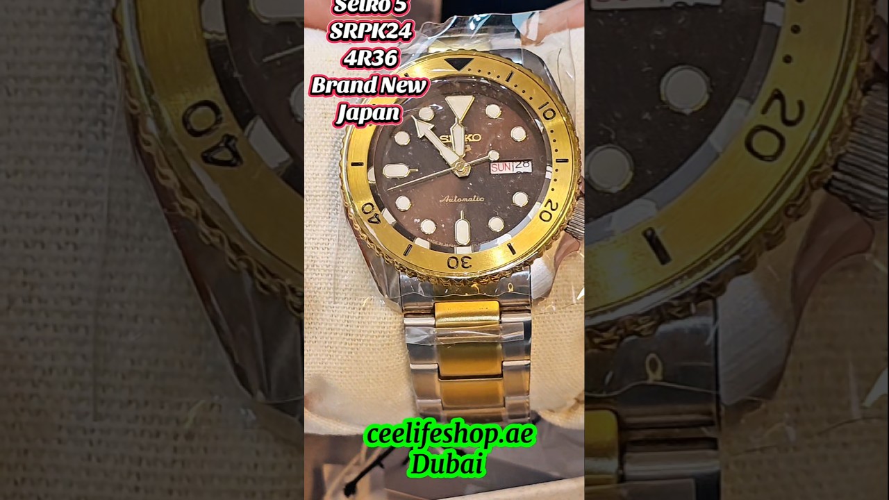 Распаковка новых часов 🎁 | Seiko 5 SRPK24 Automatic | Калибр 4R36 | Сделано в Японии 🇯🇵 | Коротки...