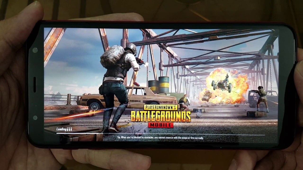 Test Game PUBG Mobile on Samsung Galaxy J6+