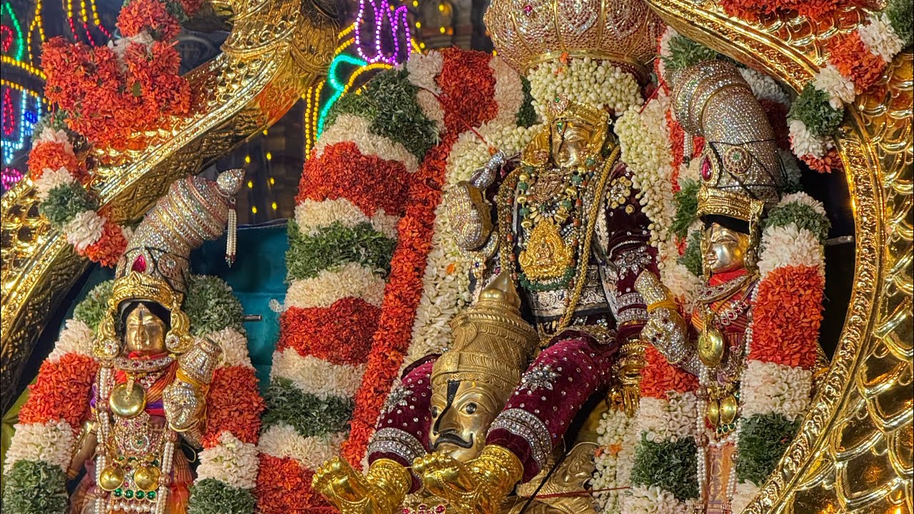Tirumala Sri Lakshmi Venkateshwara Swamy Temple BRAMHOTSAVA Day 4🙏🏻 VAIRAMUDI⚜️