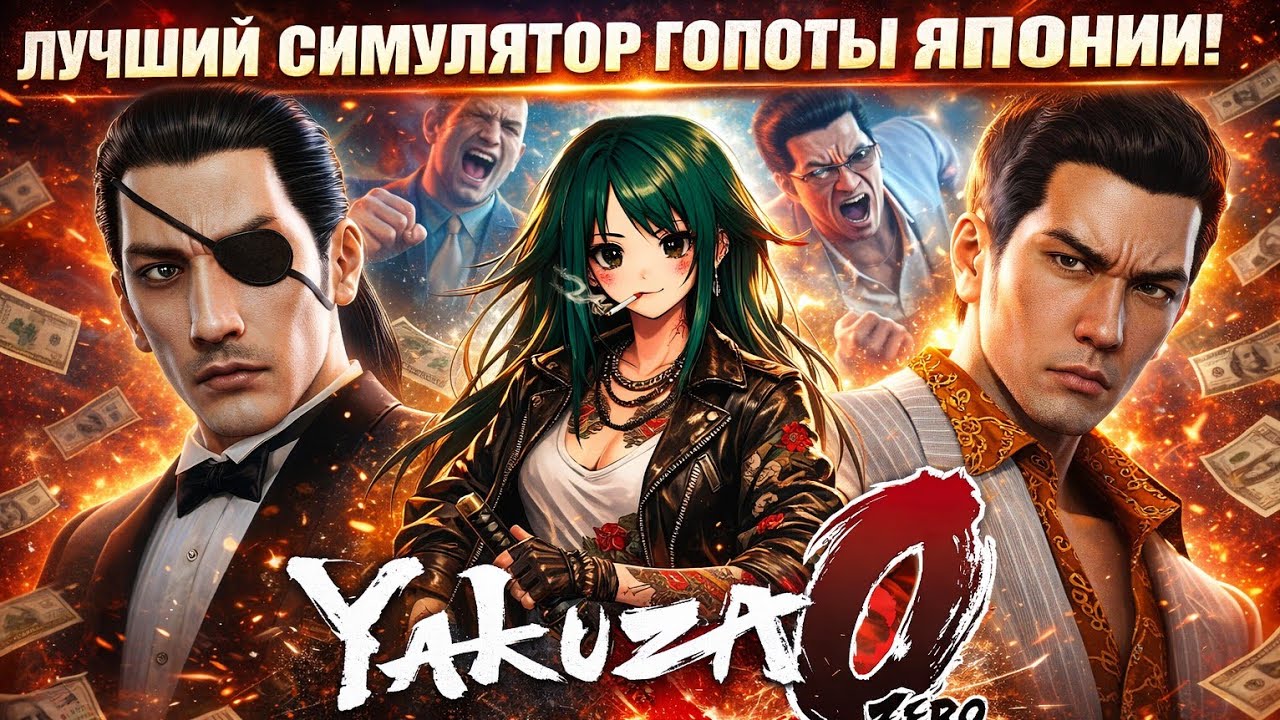 ЛУЧШИЙ СИМУЛЯТОР ГОПОТЫ ЯПОНИИ #yakuza #likeadragon #обзор