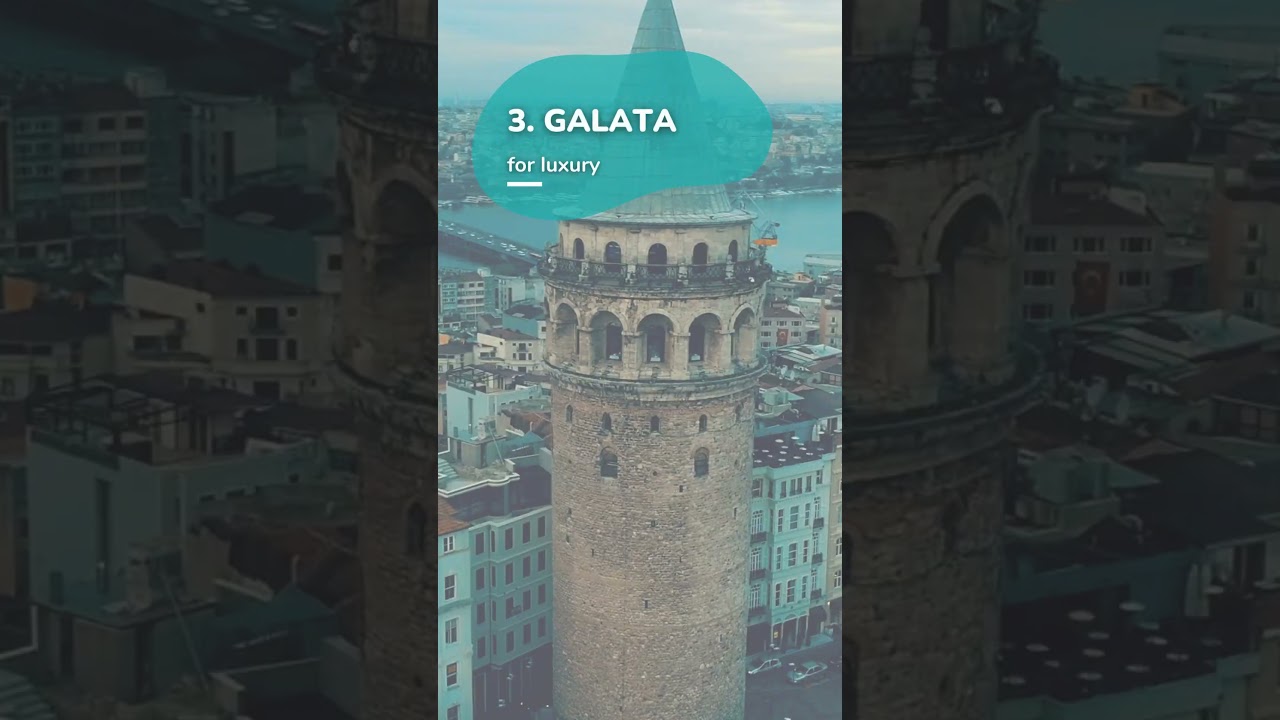 🕌 7 BEST Areas Where to Stay in Istanbul +Map 🏨 #travel #turkey