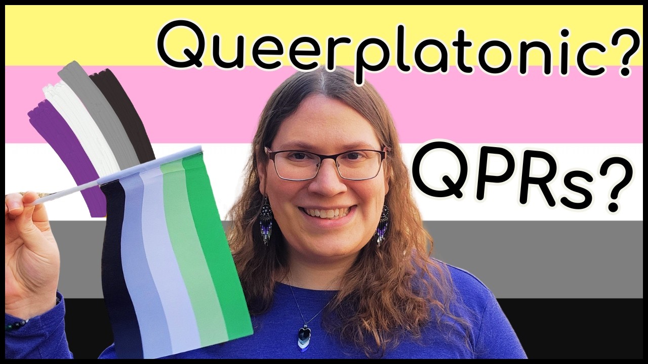 Dating & Partnership minus Romance, Kissing, or Sex?! 💚🖤🤍💜 | QPRs Part 2 (Queerplatonic Video!)