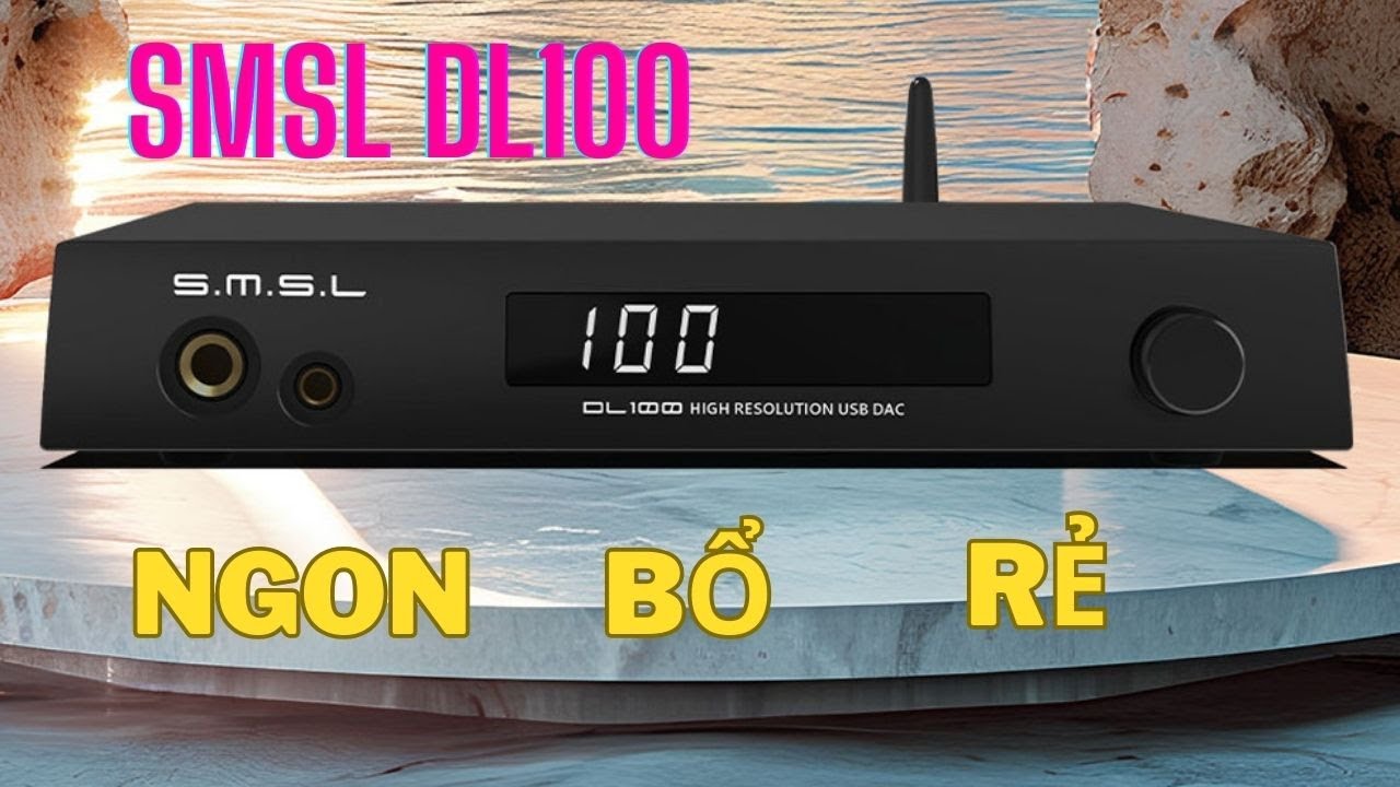 SMSL DL100 - Mới Nhất 2024 chơi cổng HDMI Arc
