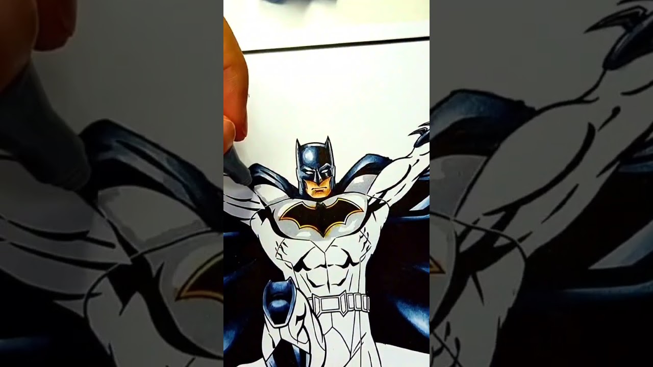 Professional Artist vs. a Children's Coloring Book #art #vs