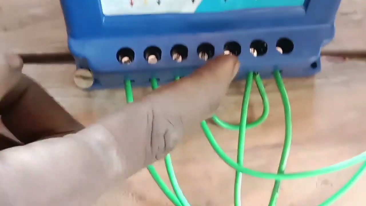 auto switch ka connection ।।ऑटो स्विच का कनेक्शन 5 तार वाला @atozelectric