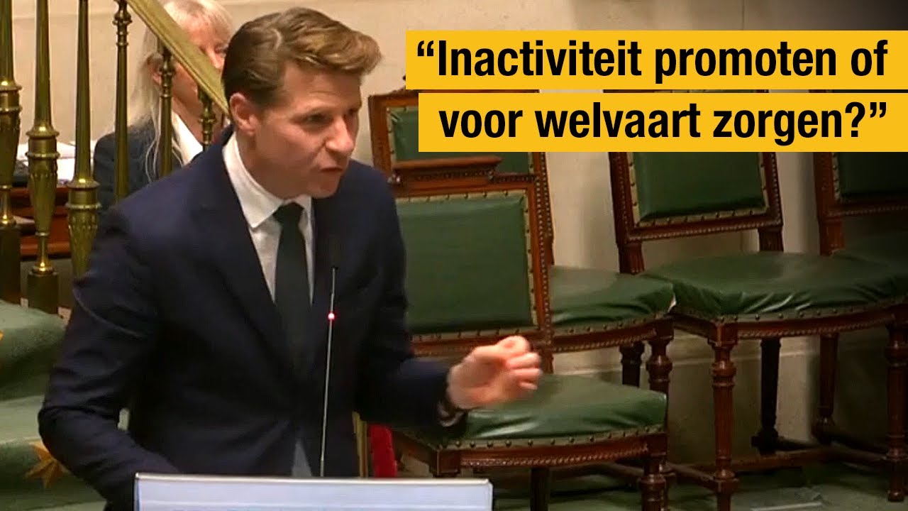 Axel Ronse: 'Inactiviteit promoten of voor welvaart zorgen?'
