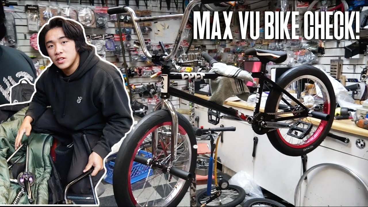 Max Vu Cult Crew x Shadow Conspiracy BMX Bike Build!