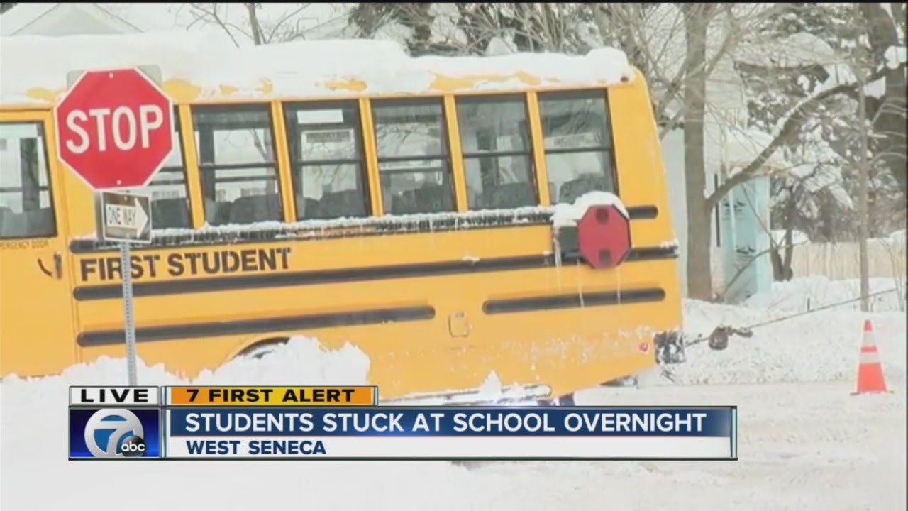 West Seneca Superintendent defends decision to keep kids in school
